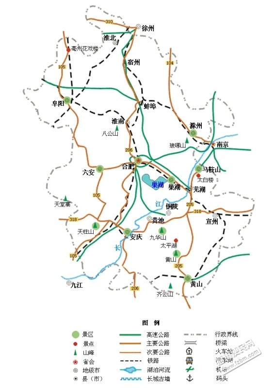 中国各省旅游地图完整版,一定要收藏啊!-福州便