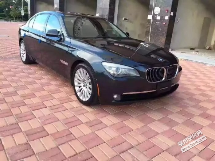 12年宝马750li,黑色黑内