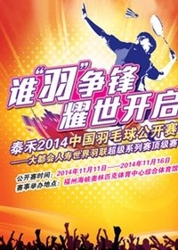 泰禾2014中国羽毛球公开赛